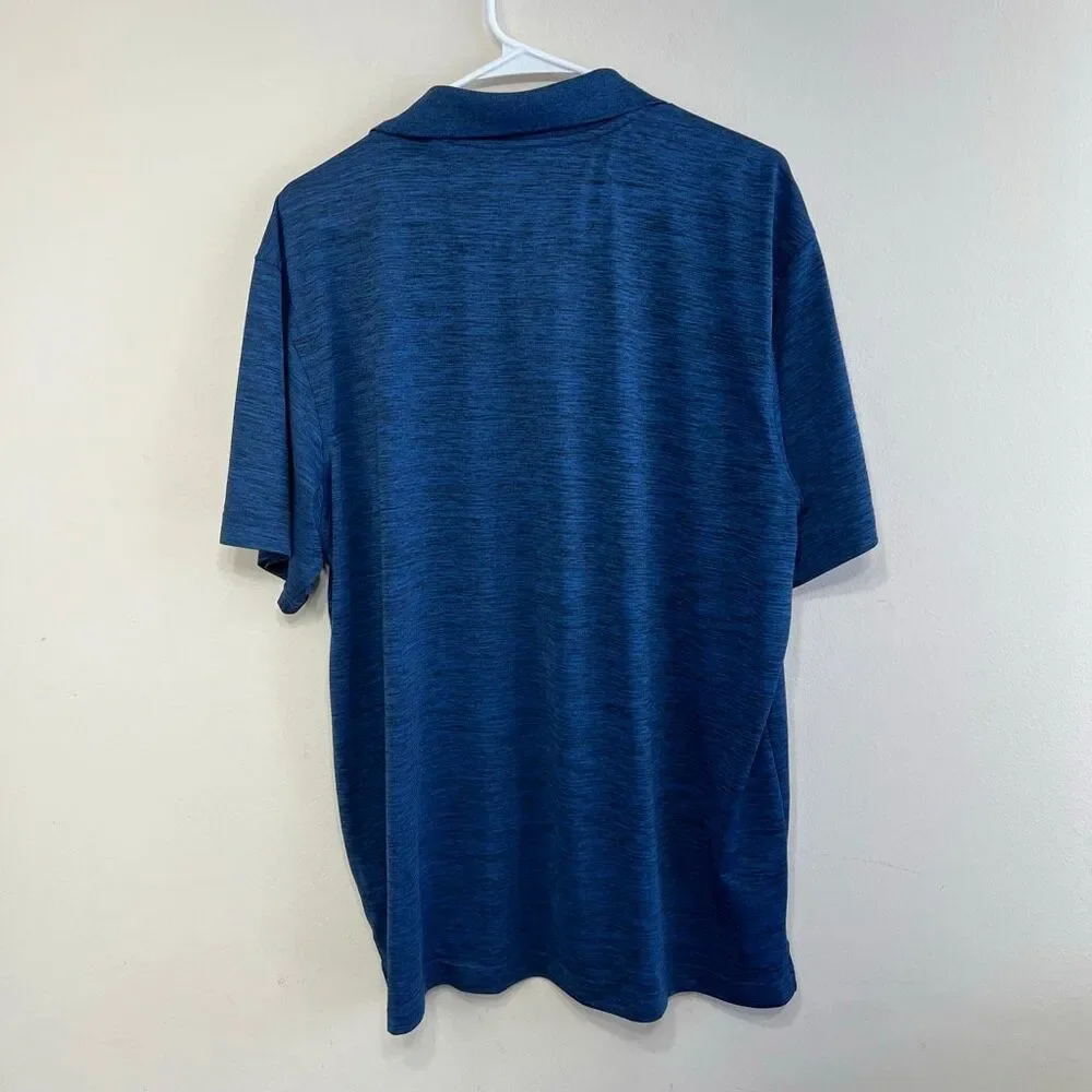 AT&T Blue Short Sleeve Polo Large Men Paragon Brand - Picture 4 of 5